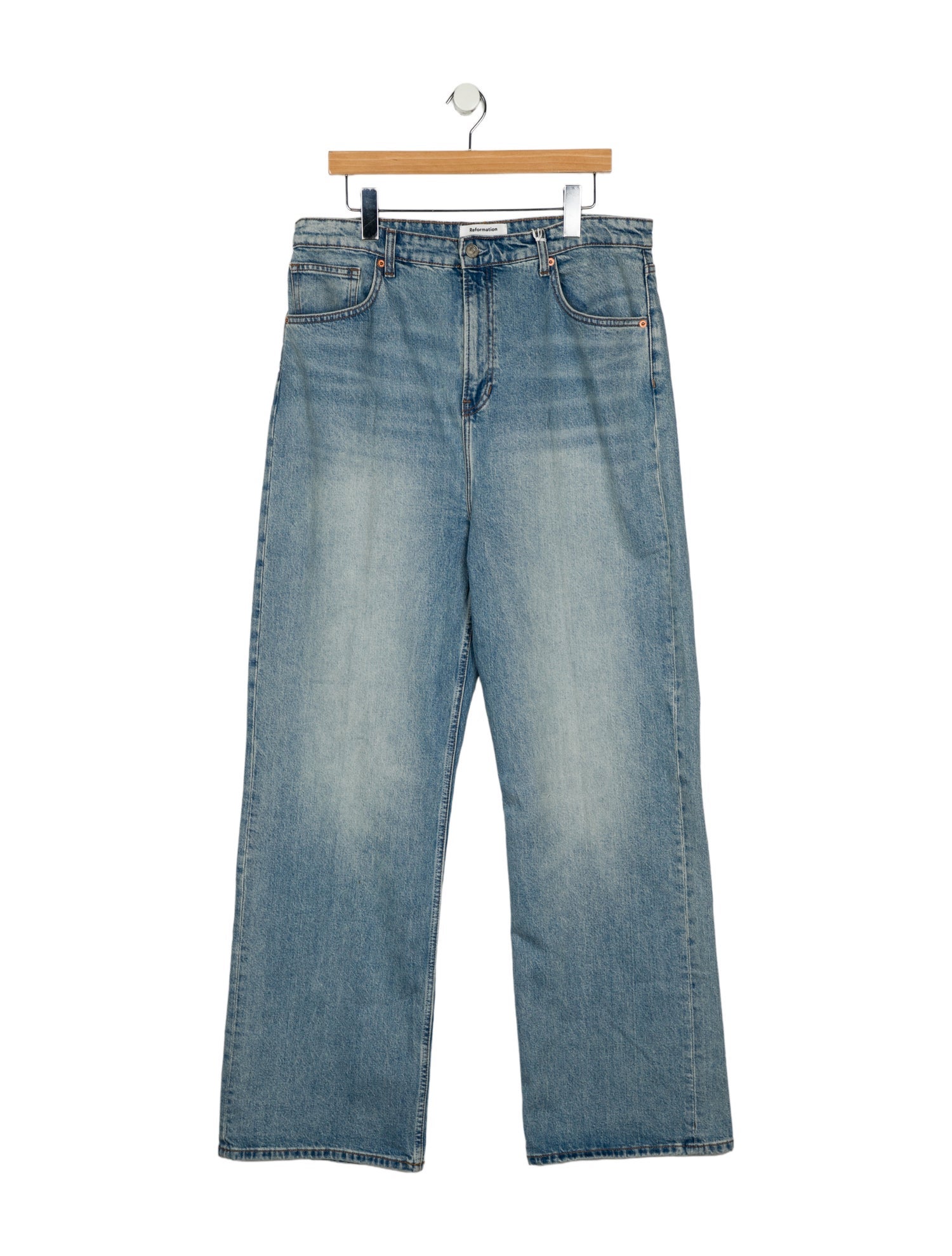 Reformation High-Rise Wide Leg Jeans