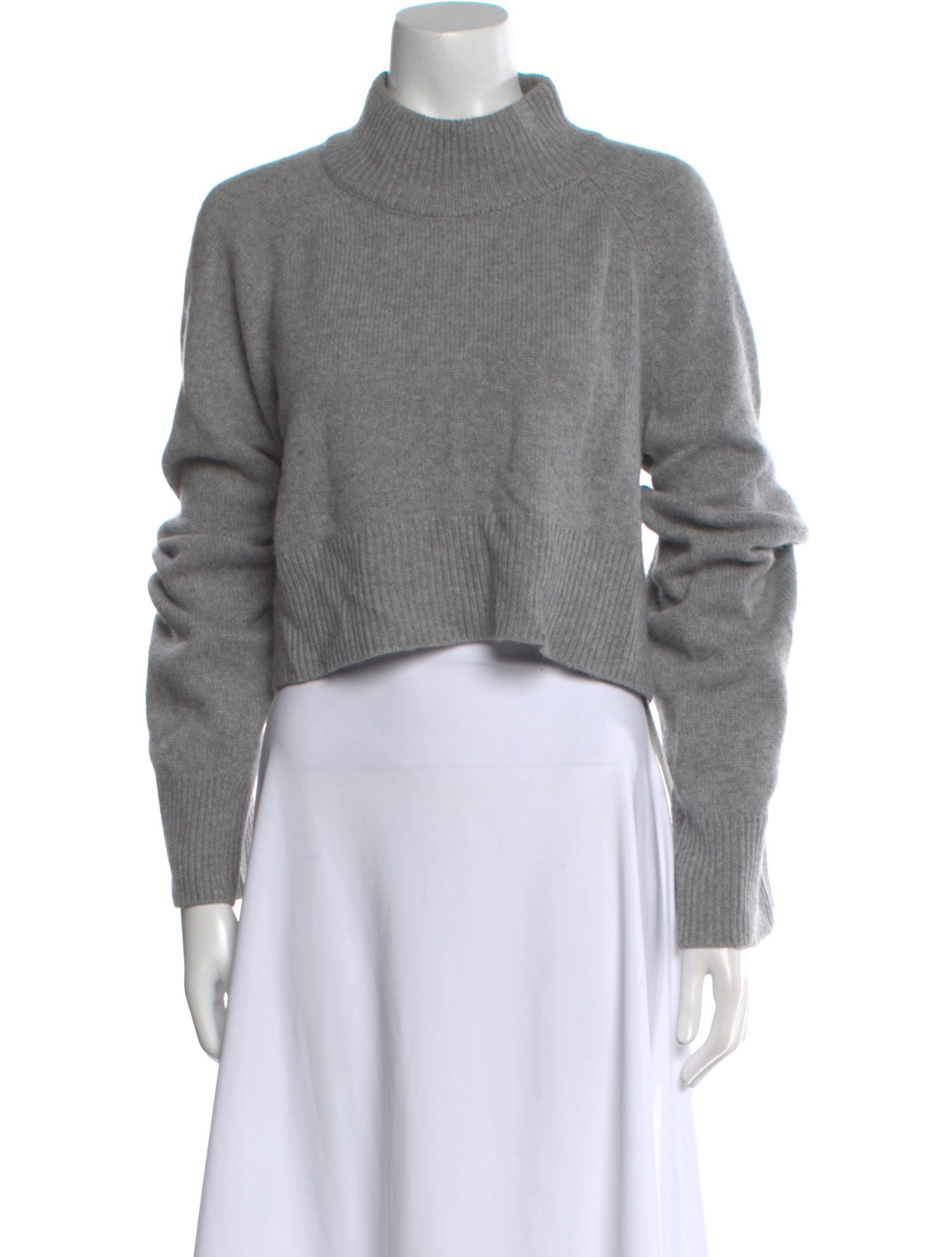 Reformation Cashmere Mock Neck Sweater