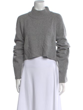 Reformation Cashmere Mock Neck Sweater