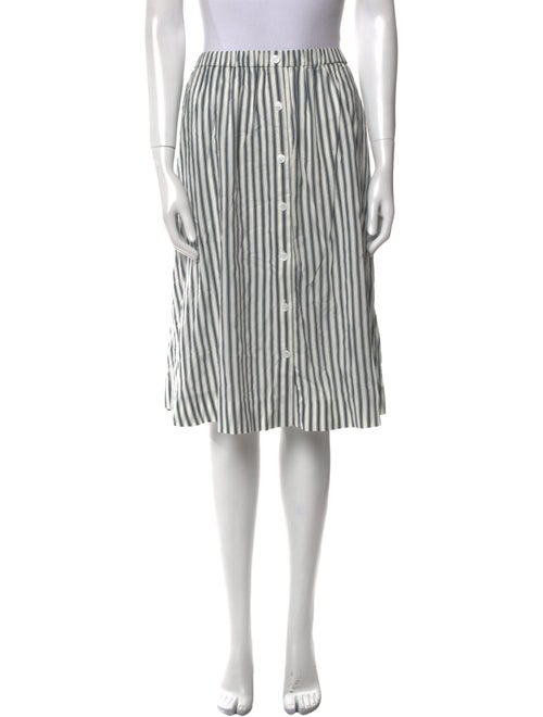 Reformation Striped Knee-Length Skirt