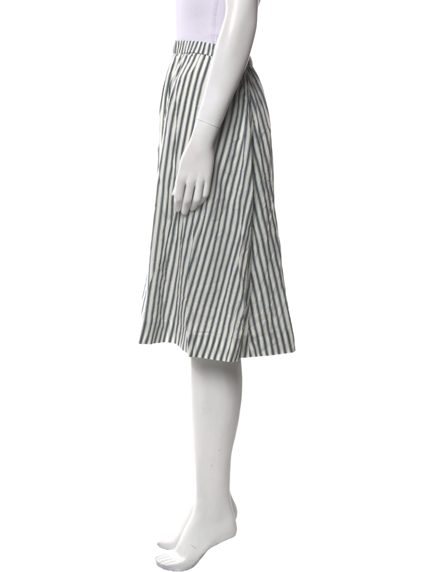 Reformation Striped Knee-Length Skirt