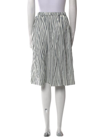 Reformation Striped Knee-Length Skirt
