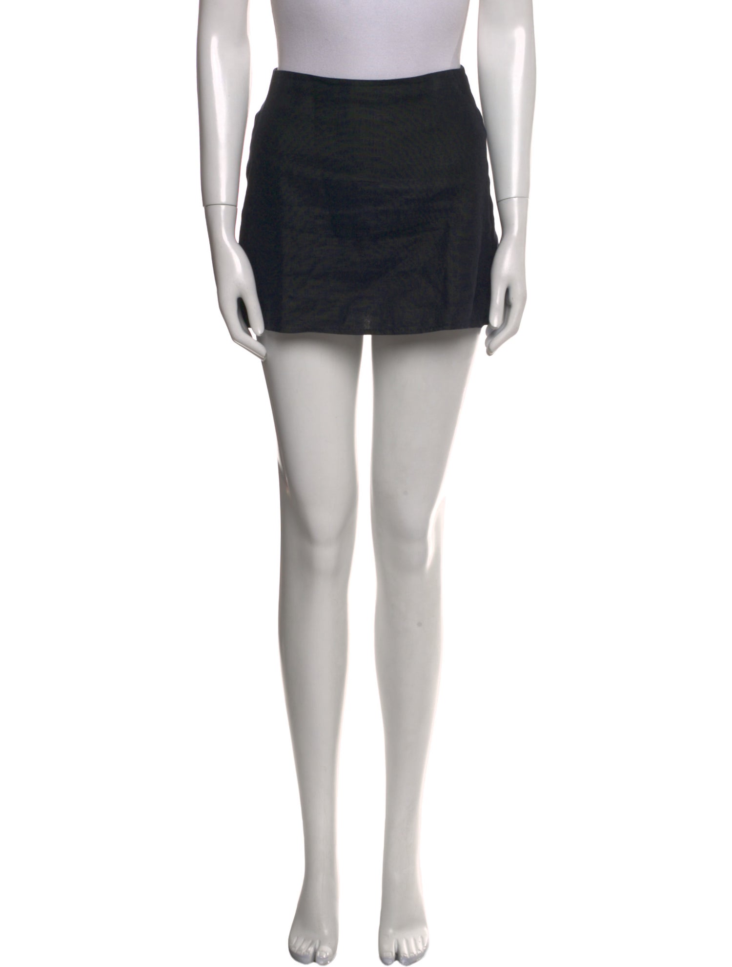 Reformation Linen Mini Skirt