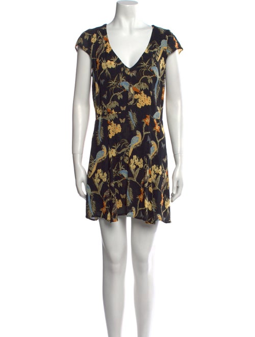 Reformation Printed Mini Dress