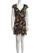 Reformation Printed Mini Dress