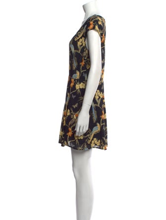 Reformation Printed Mini Dress