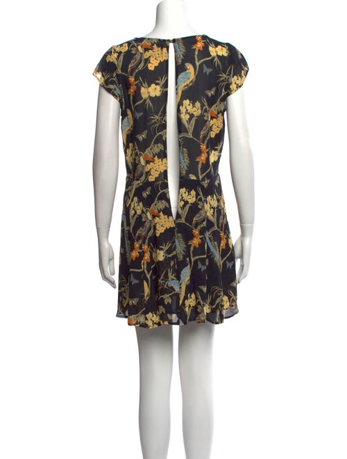 Reformation Printed Mini Dress