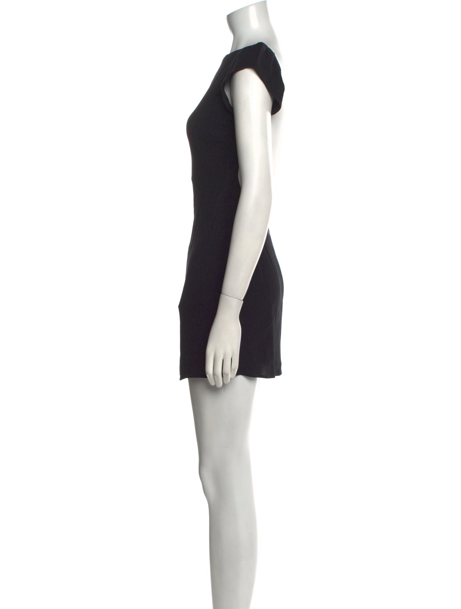 Reformation Bateau Neckline Mini Dress