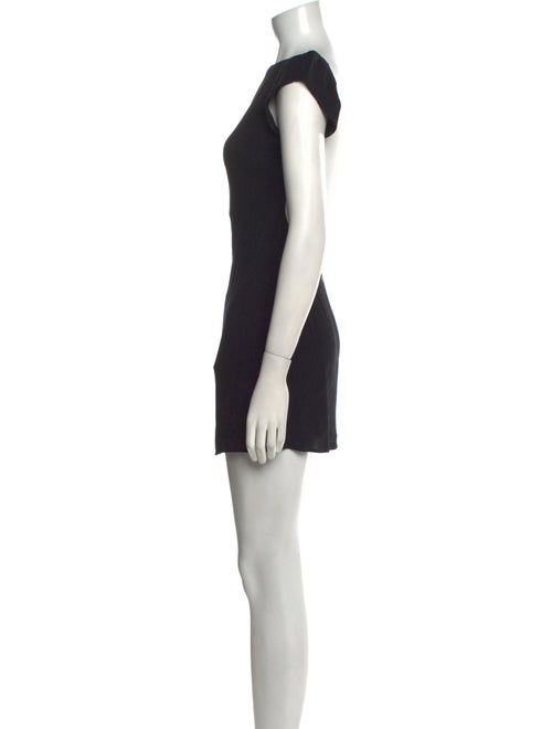 Reformation Bateau Neckline Mini Dress