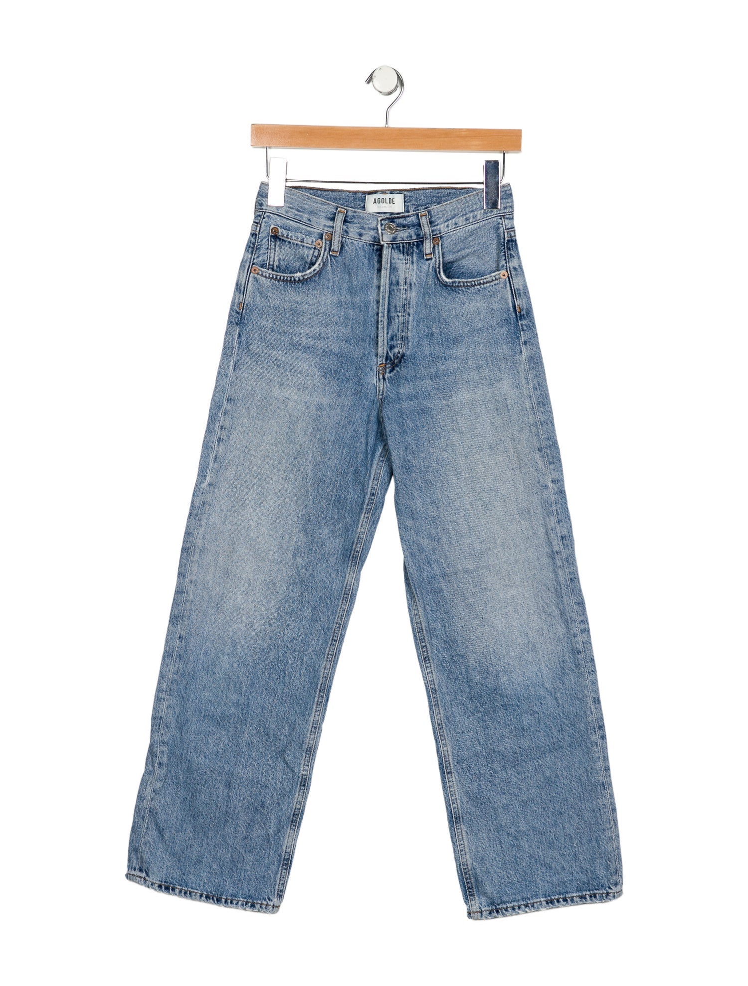 Reformation Mid-Rise Straight Leg Jeans