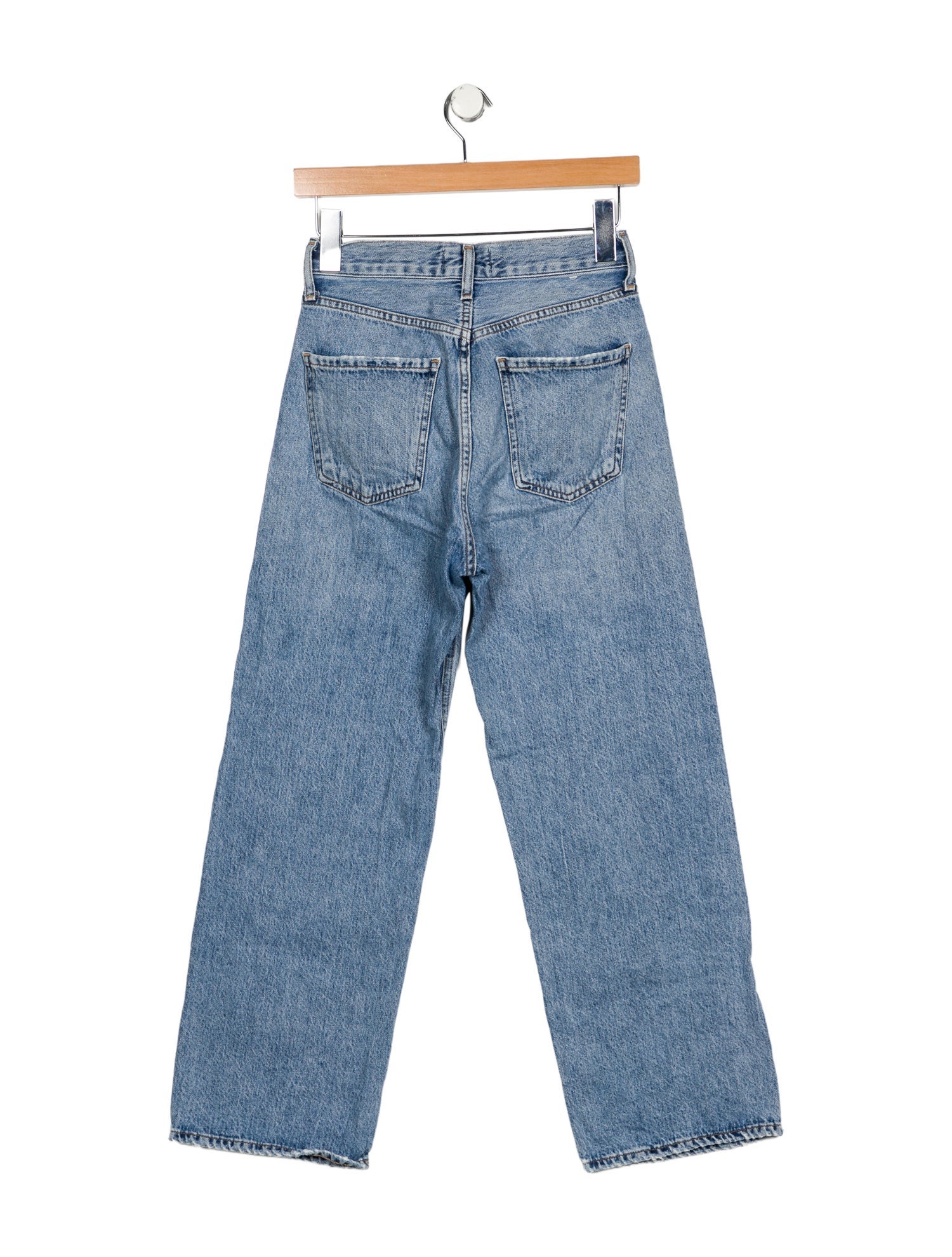 Reformation Mid-Rise Straight Leg Jeans