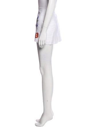 Reformation Linen Mini Skirt