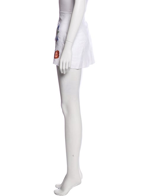 Reformation Linen Mini Skirt