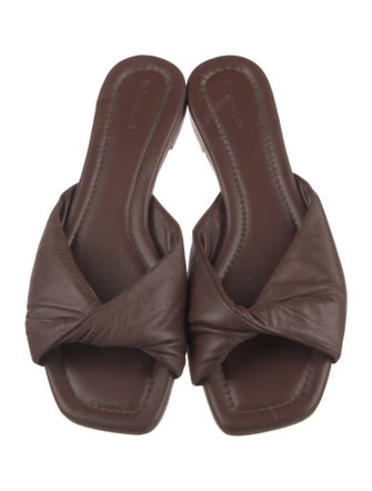 Reformation Leather Slides