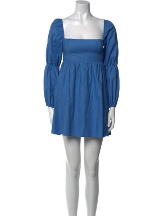 Reformation Square Neckline Mini Dress