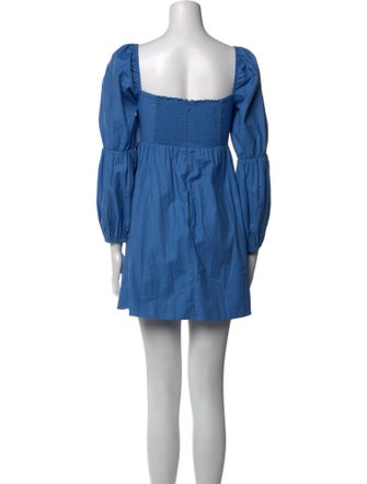 Reformation Square Neckline Mini Dress
