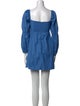 Reformation Square Neckline Mini Dress