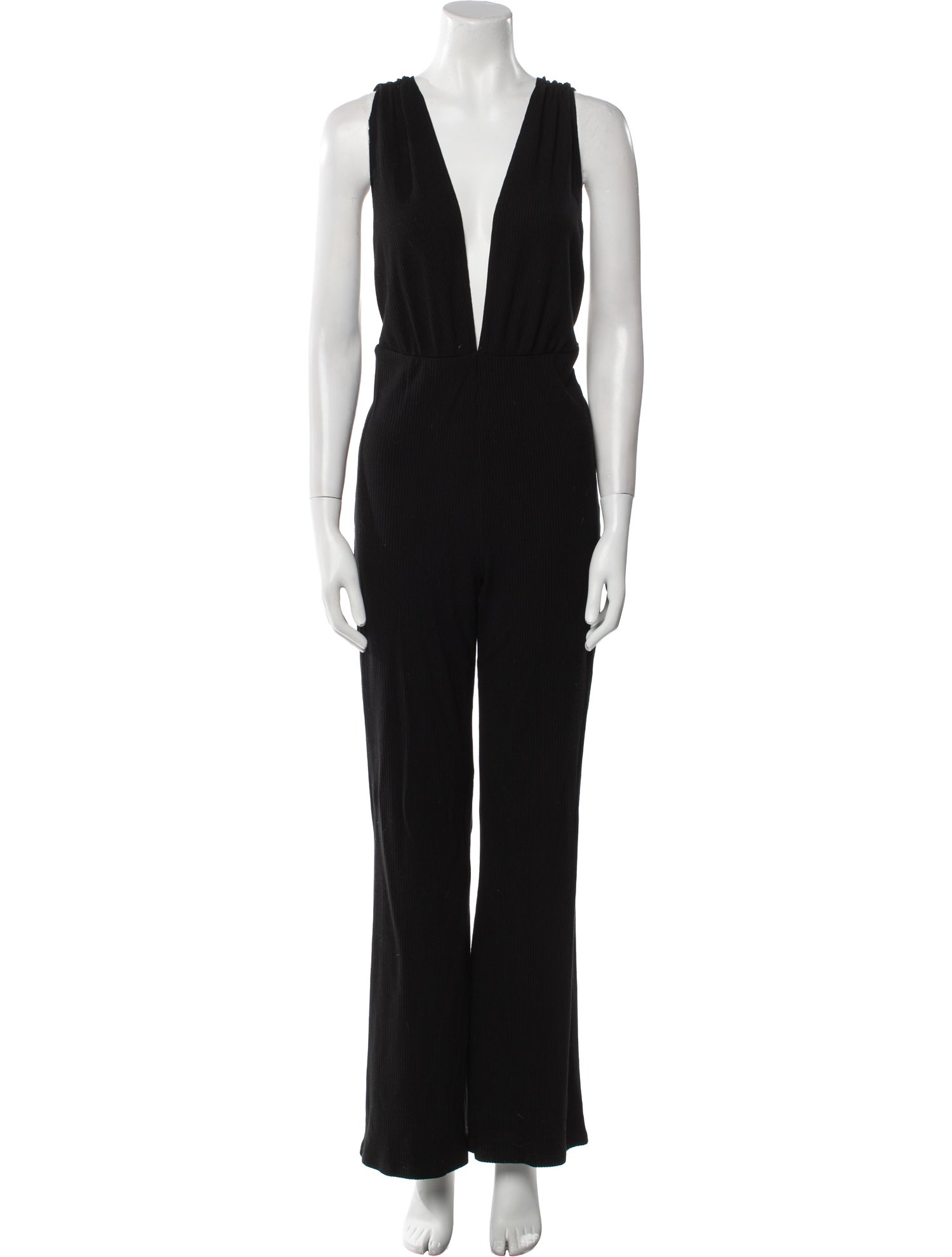 Reformation Plunge Neckline Jumpsuit