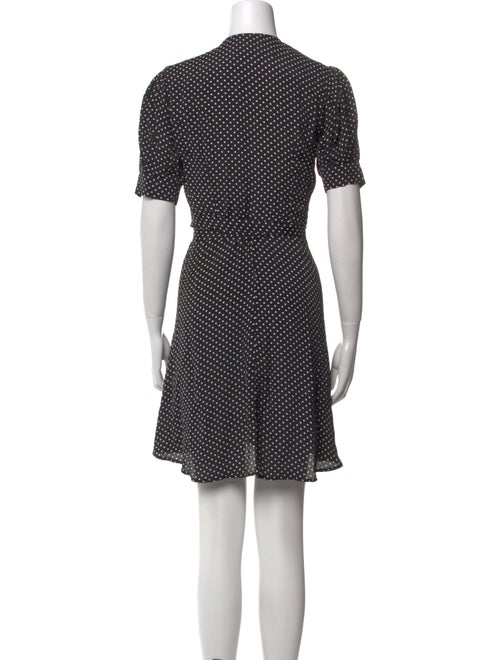 Reformation Polka Dot Print Mini Dress