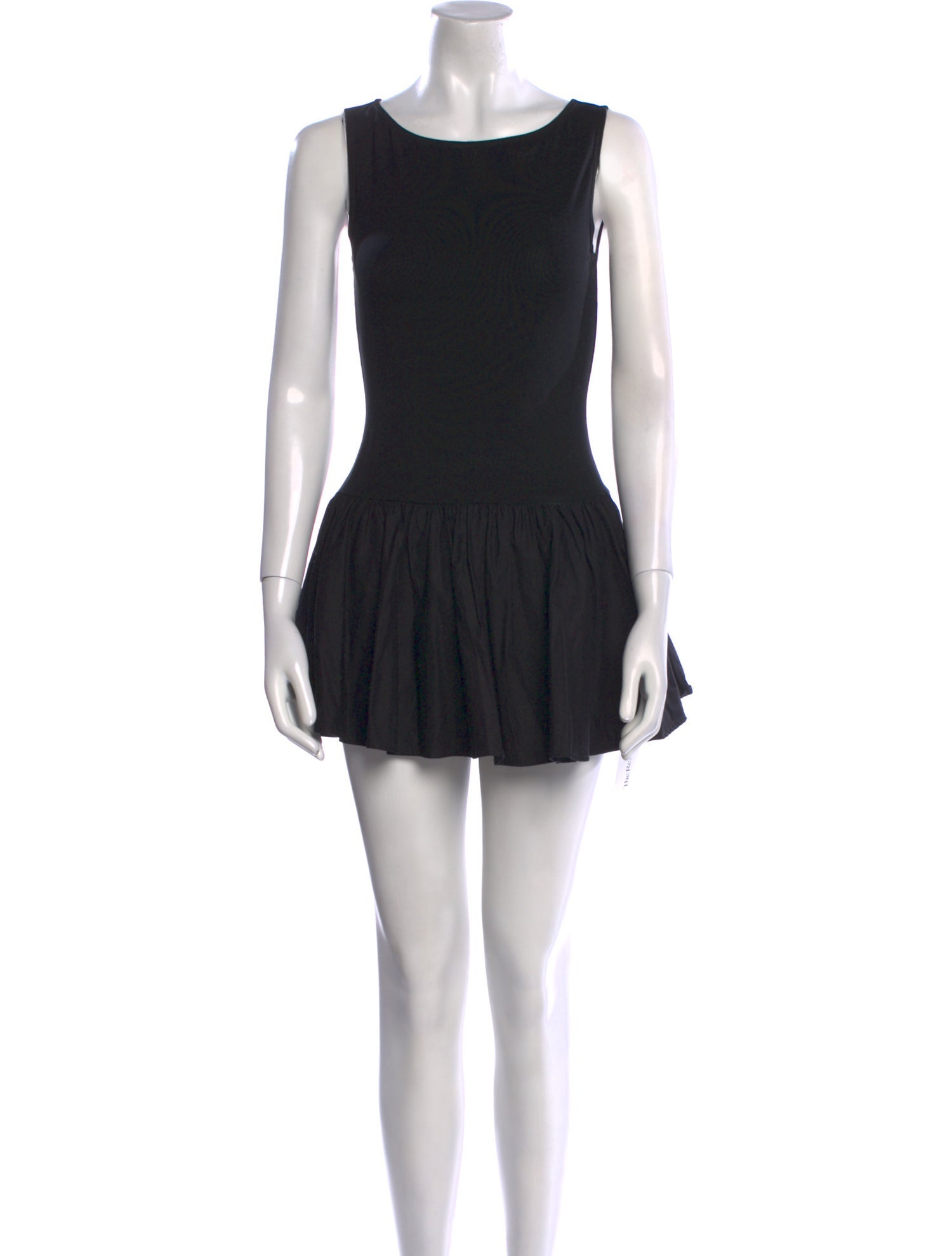 Reformation Bateau Neckline Mini Dress