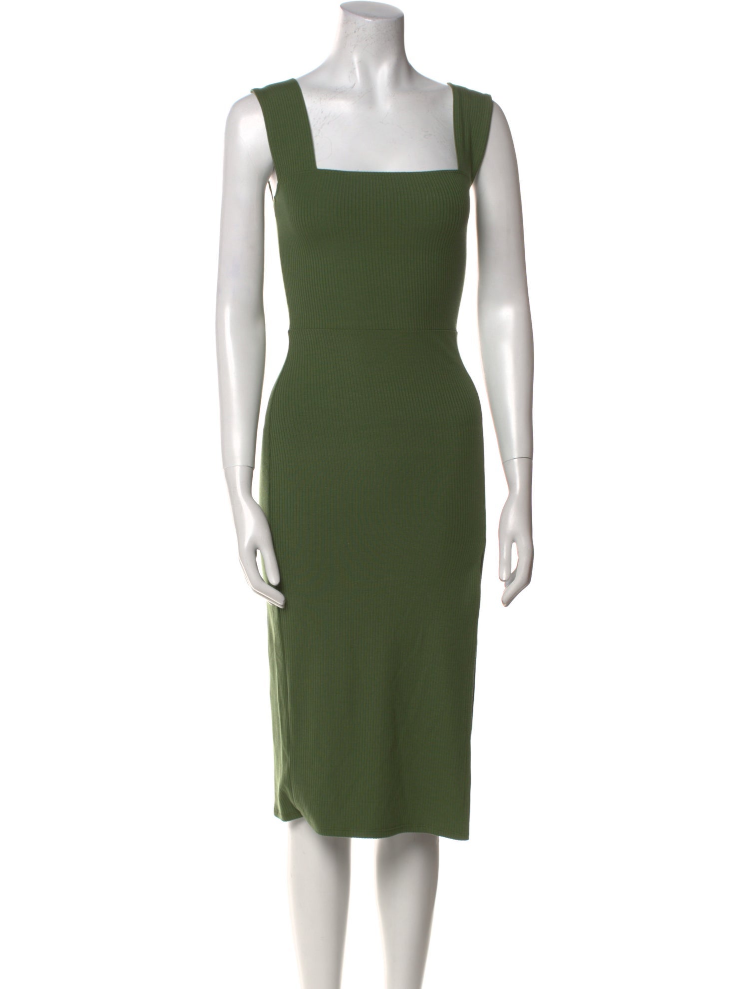Reformation Square Neckline Midi Length Dress w/ Tags