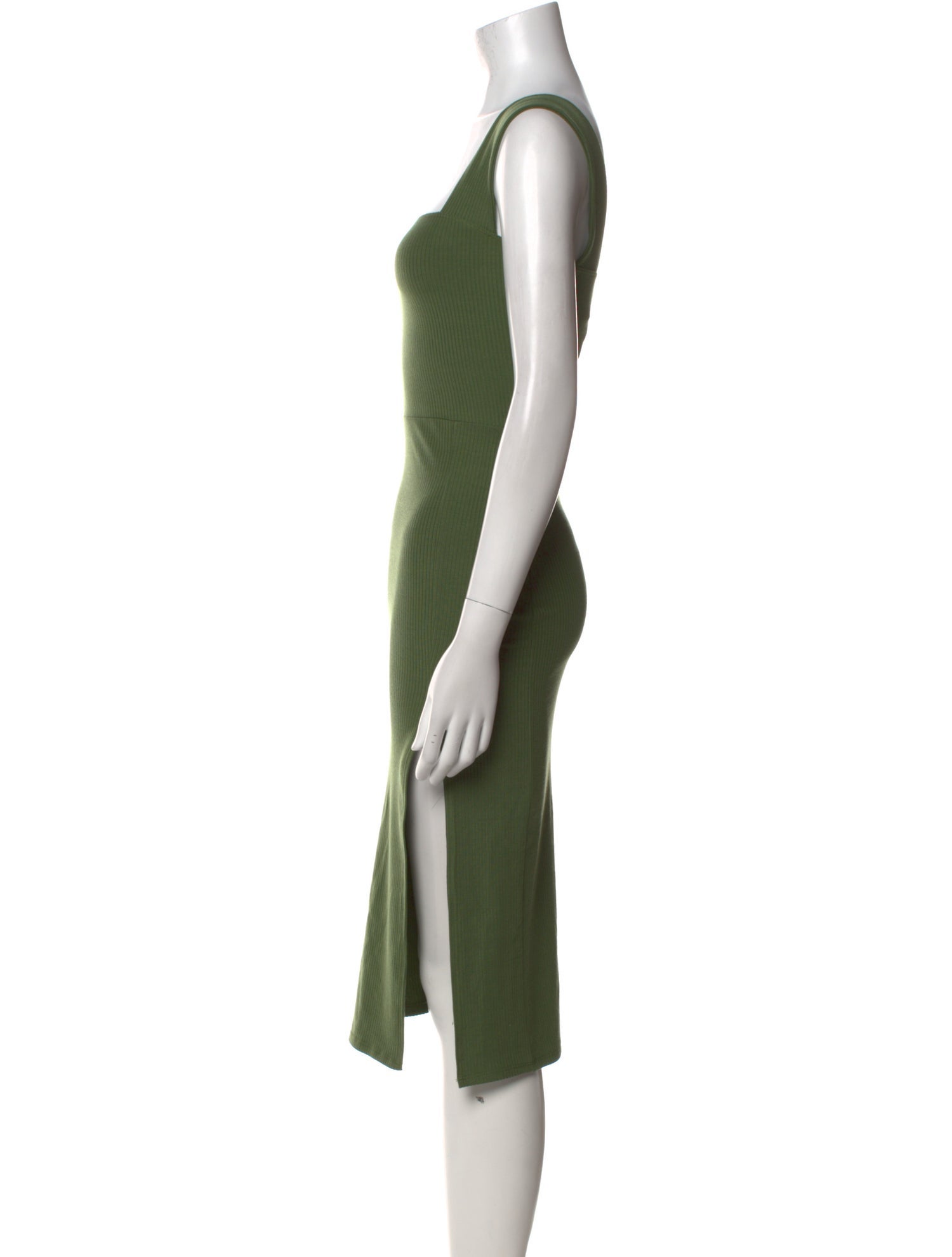 Reformation Square Neckline Midi Length Dress w/ Tags