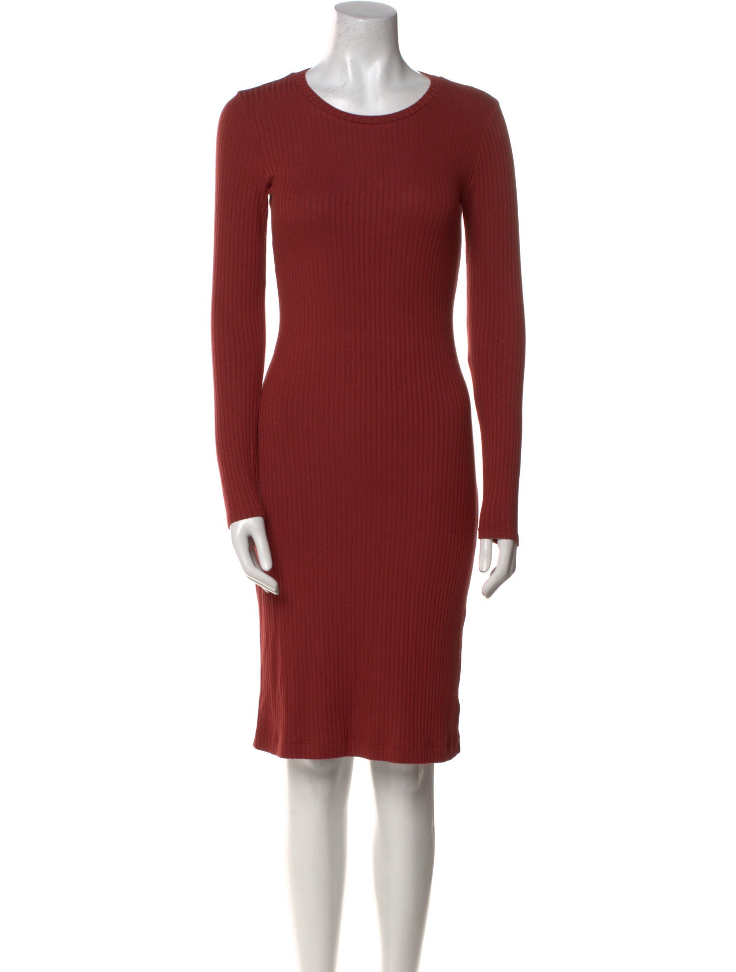 Reformation Crew Neck Knee-Length Dress