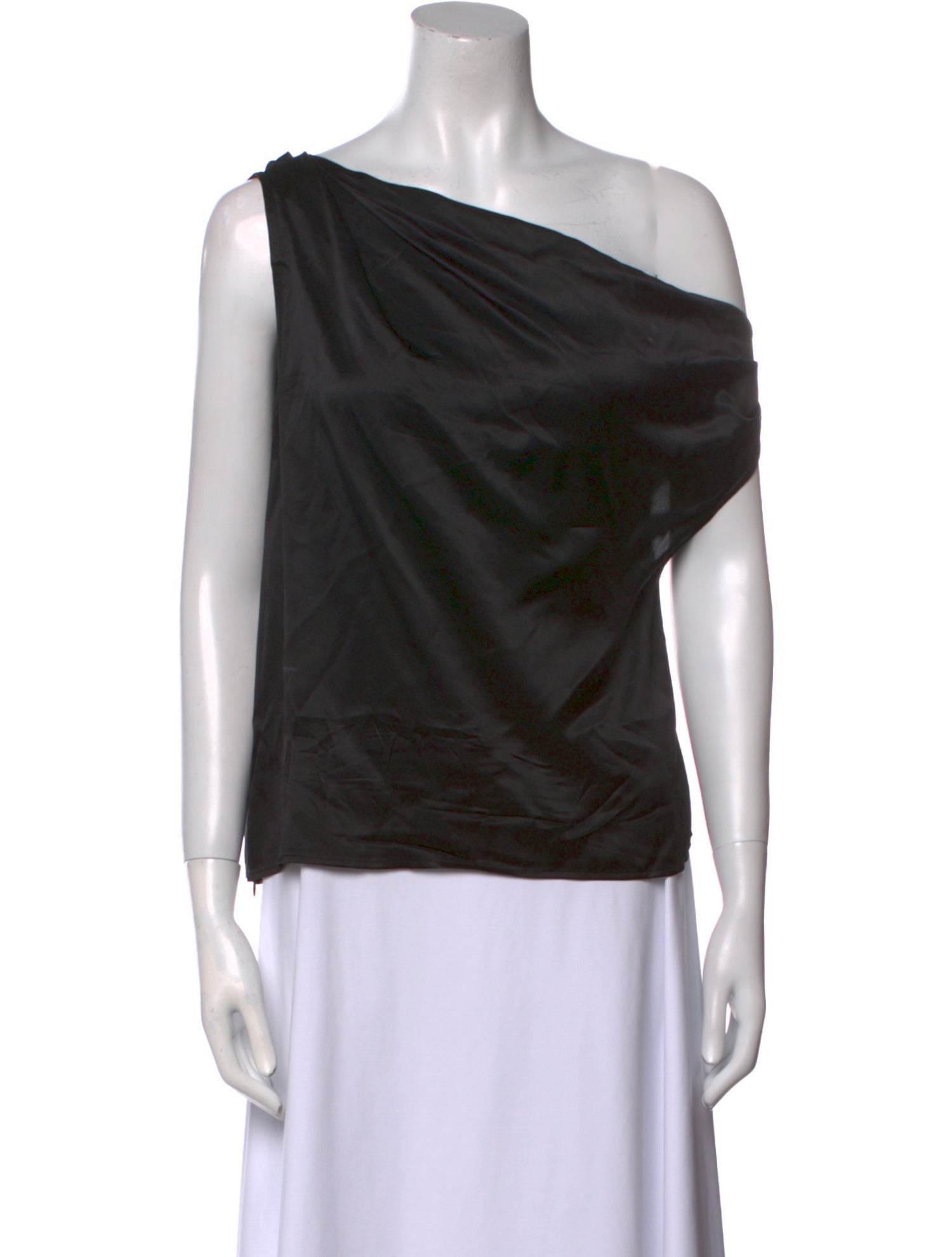 Reformation Silk Asymmetrical Top