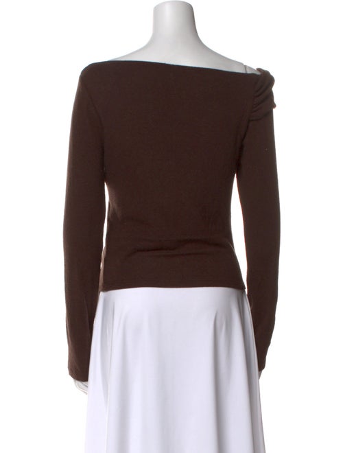 Reformation Bateau Neckline Long Sleeve Top