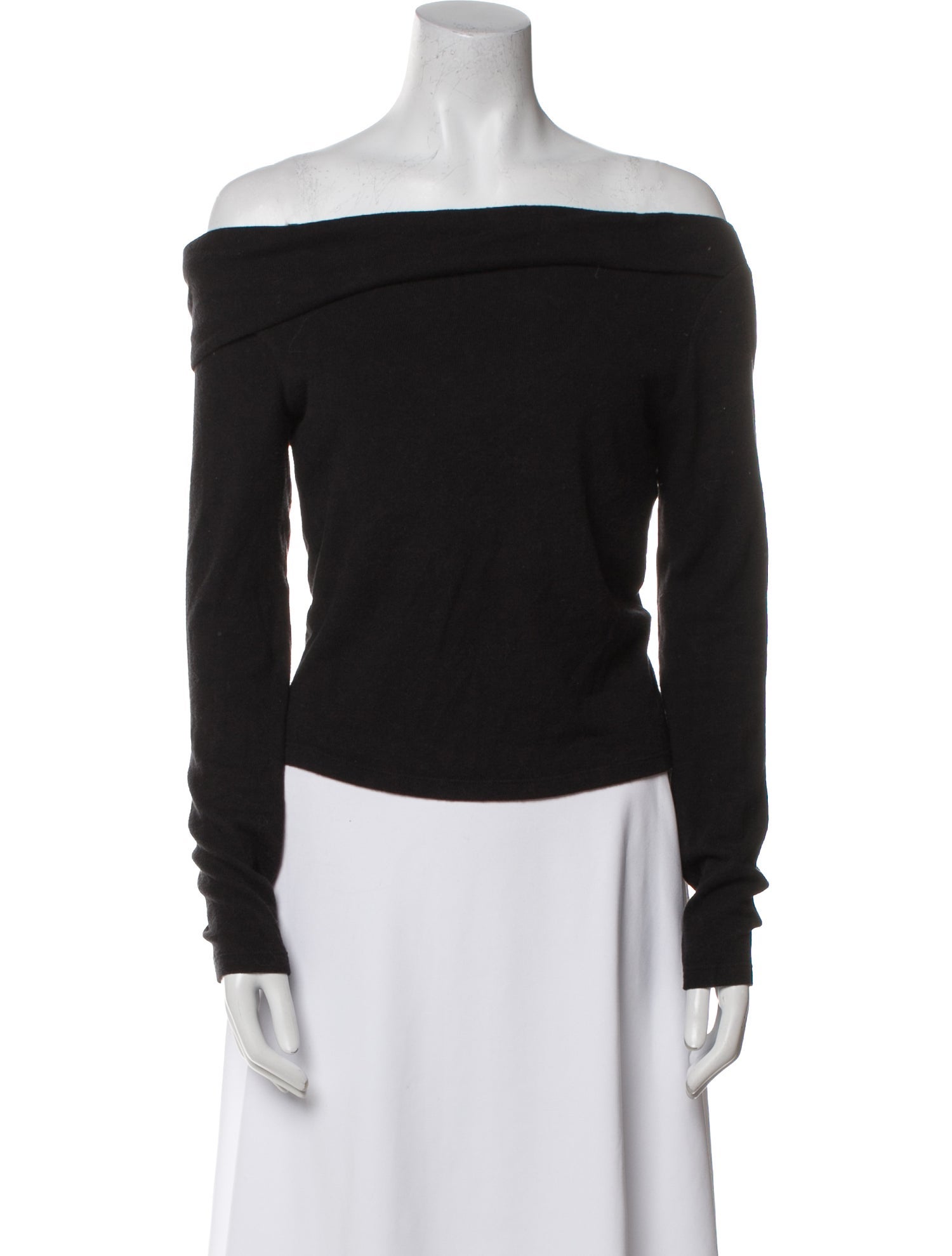 Reformation Off-The-Shoulder Long Sleeve Top