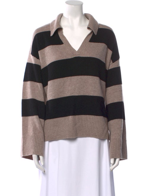 Reformation Cashmere Striped Sweater