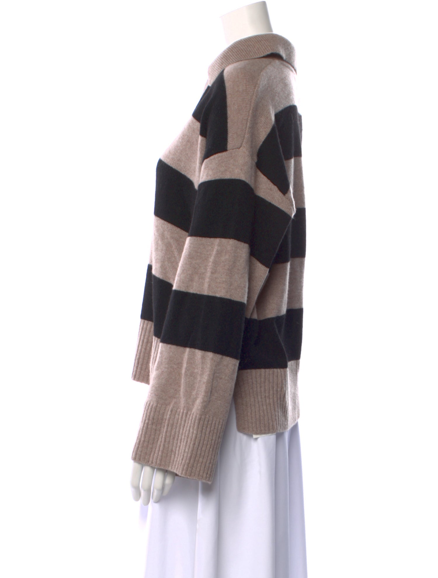 Reformation Cashmere Striped Sweater