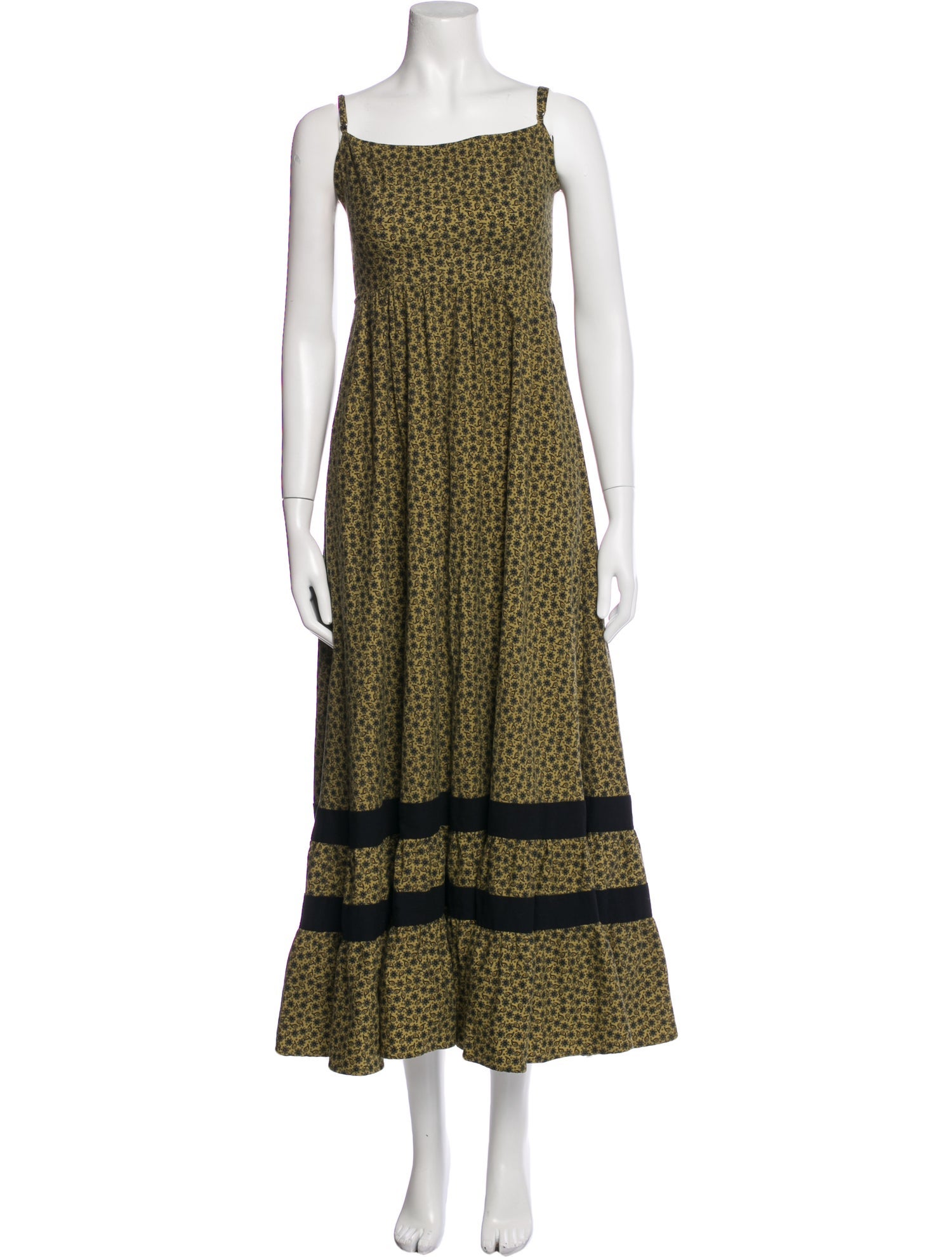 Reformation Printed Long Dress