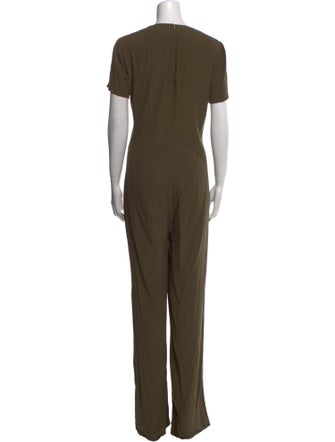 Reformation V-Neck Jumpsuit