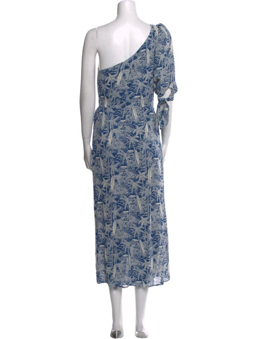 Reformation Printed Midi Length Dress