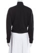 Reformation Mock Neck Long Sleeve Sweatshirt