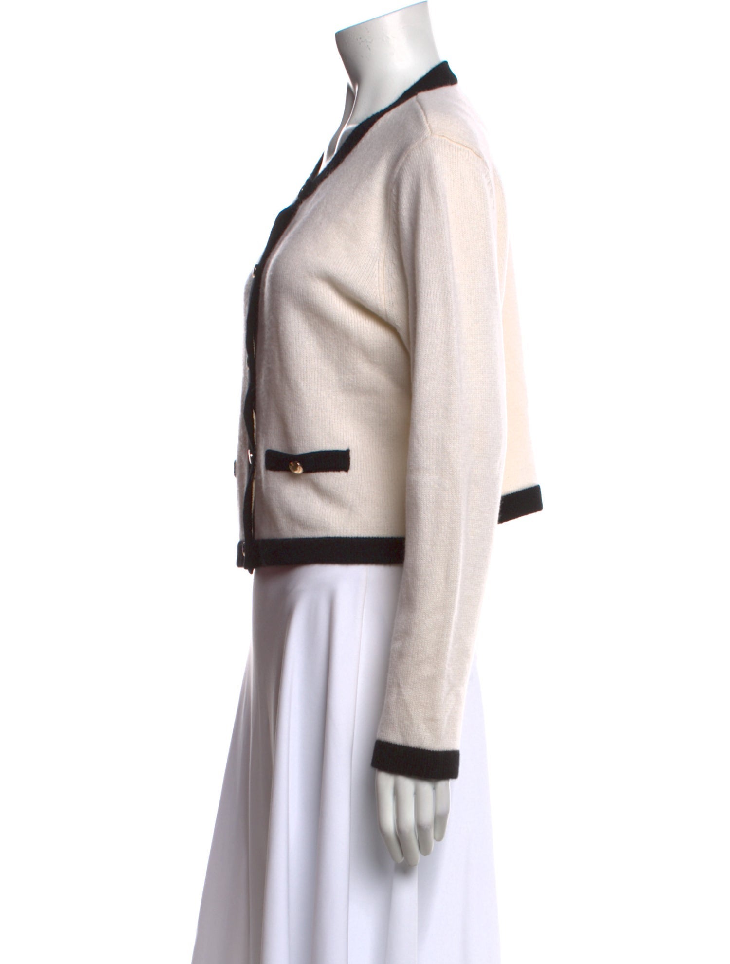 Reformation Cashmere Striped Sweater