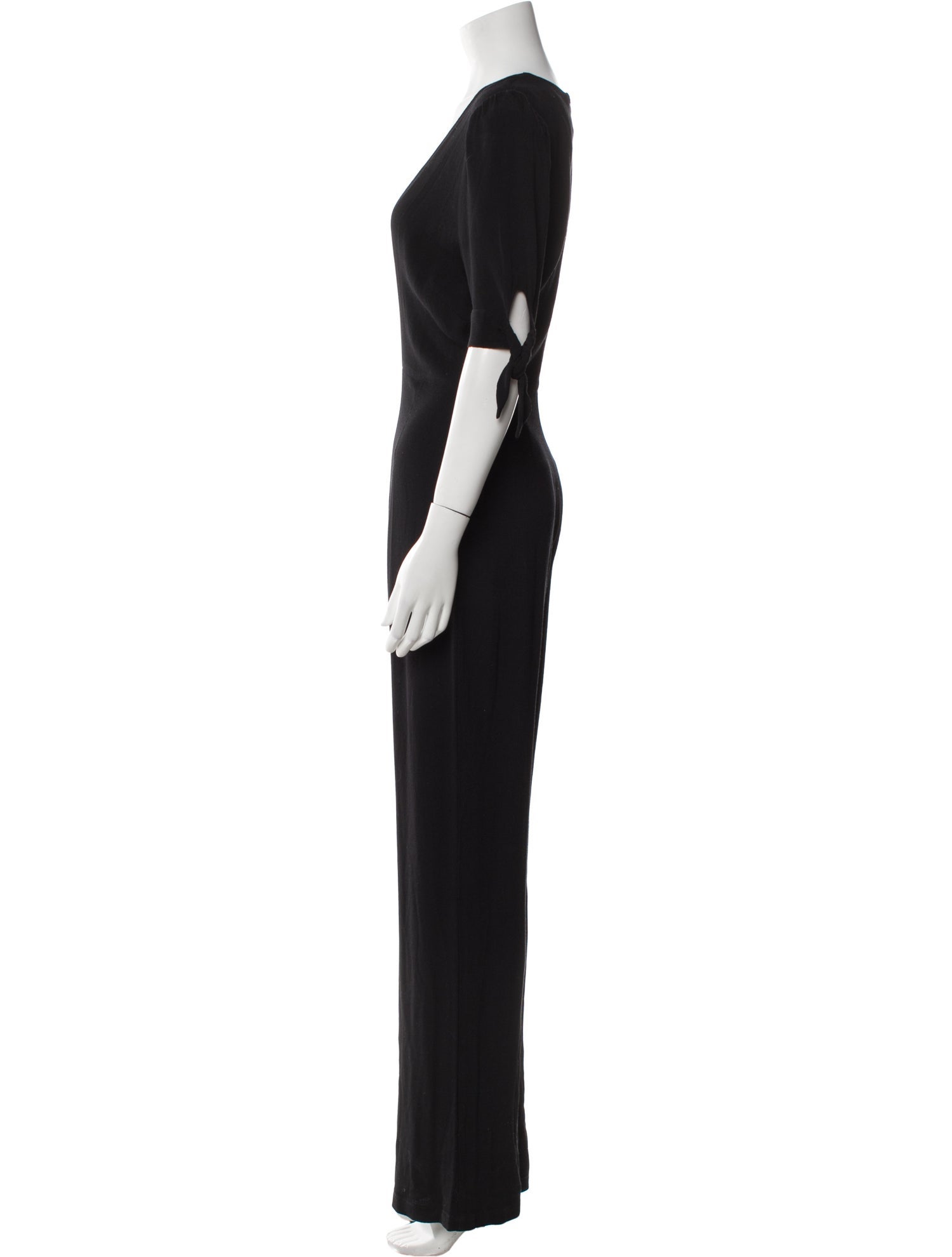 Reformation V-Neck Jumpsuit