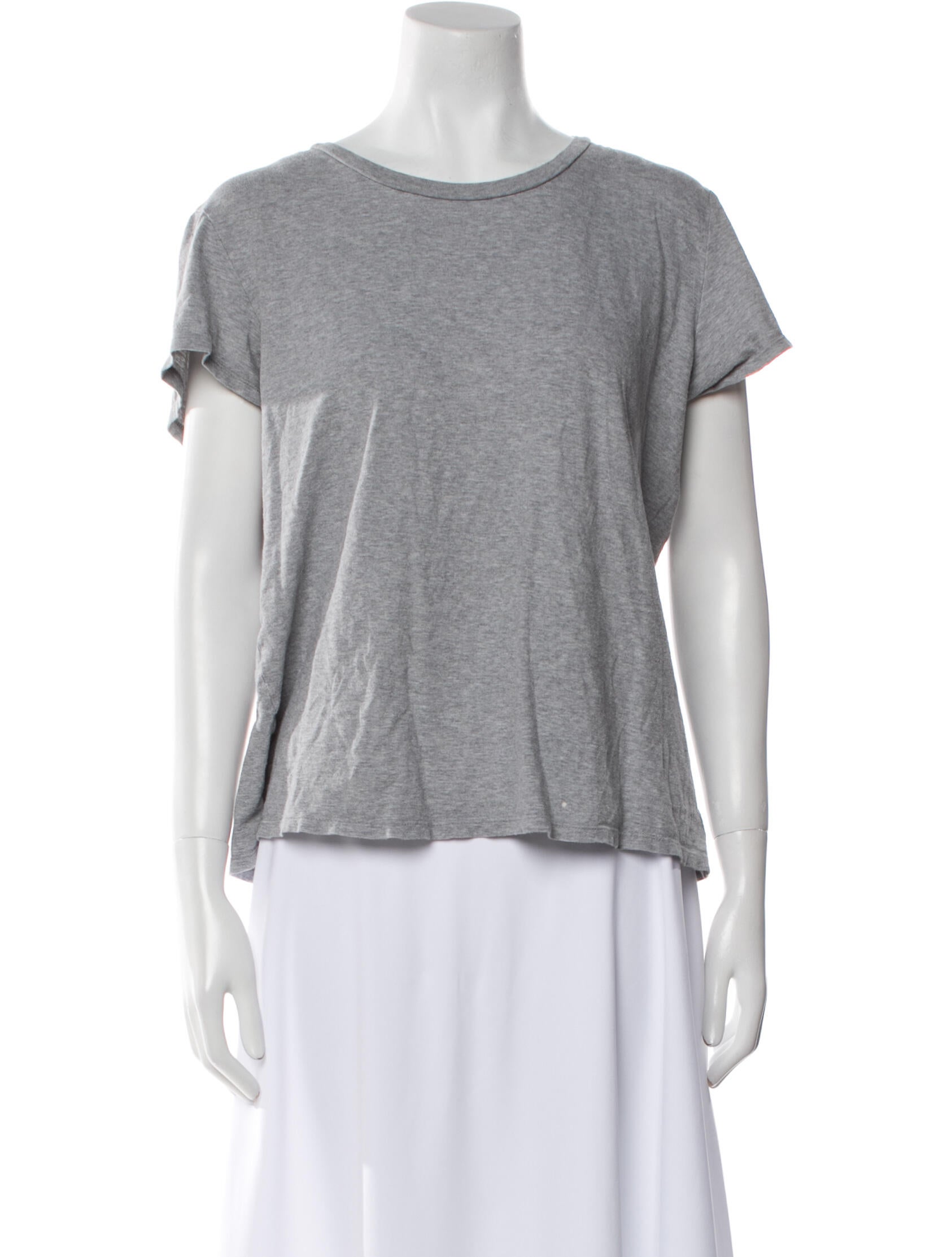 Reformation Bateau Neckline Short Sleeve T-Shirt