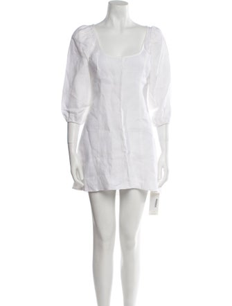 Reformation Linen Mini Dress