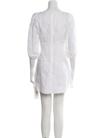 Reformation Linen Mini Dress