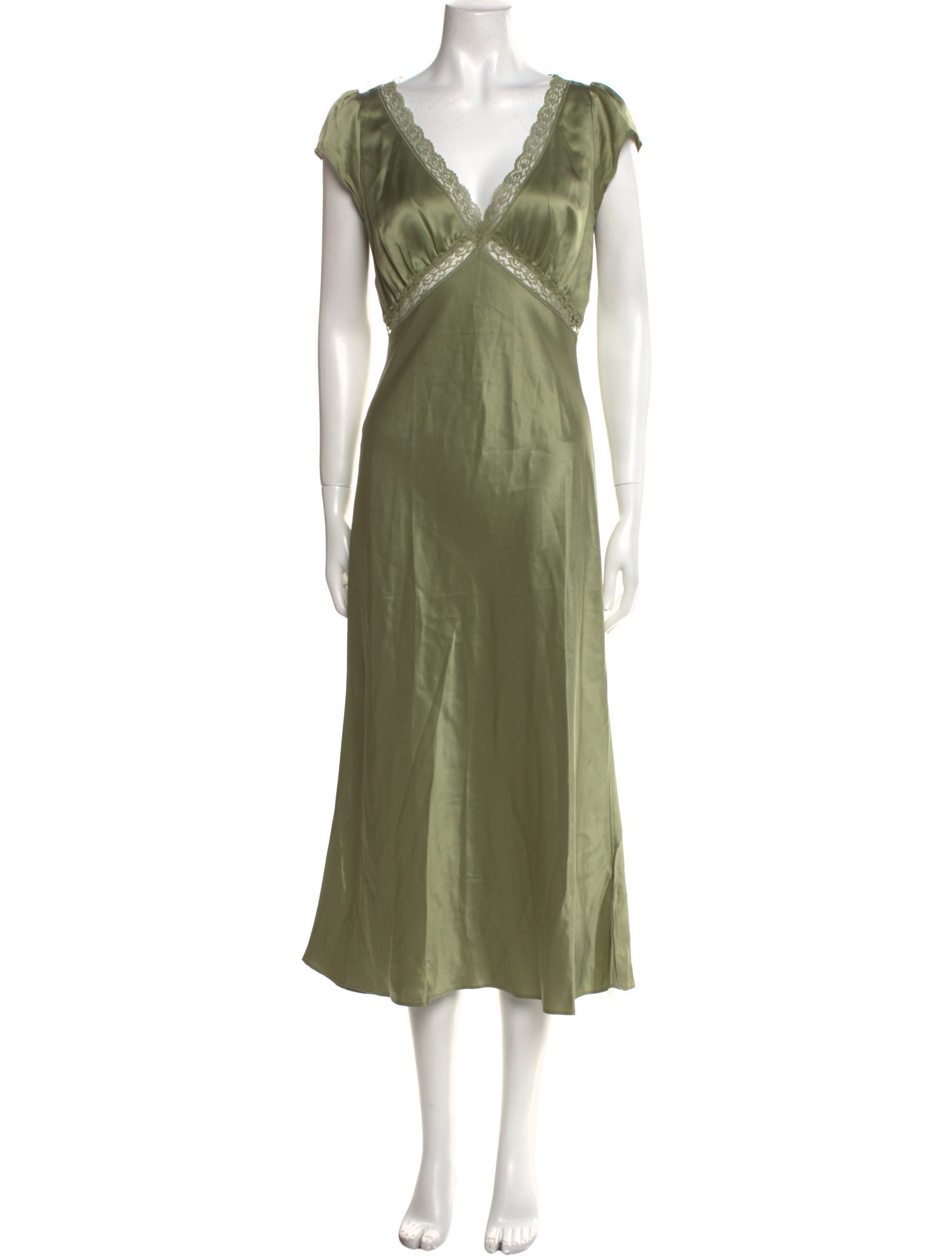 Reformation Silk Long Dress