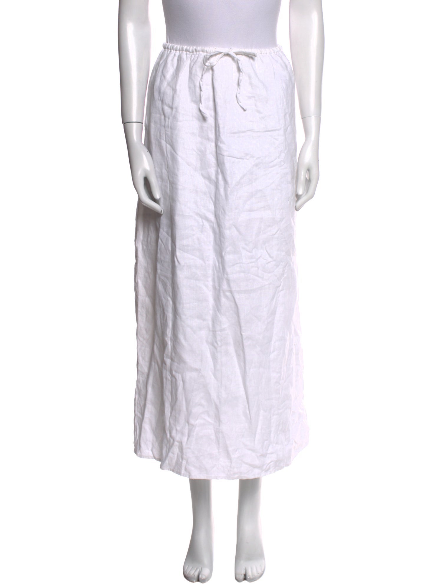 Reformation Linen Midi Length Skirt