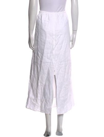 Reformation Linen Midi Length Skirt