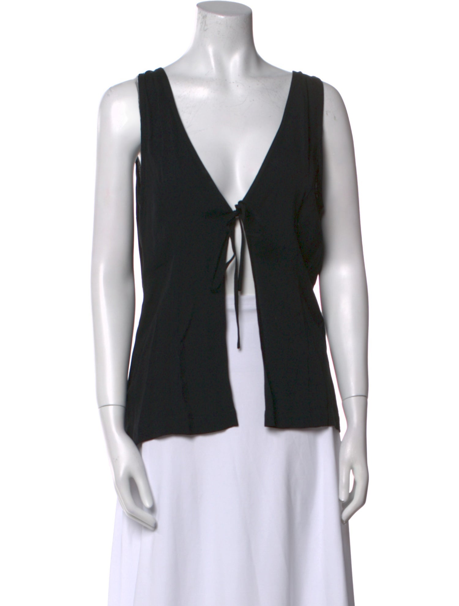 Reformation V-Neck Sleeveless Top