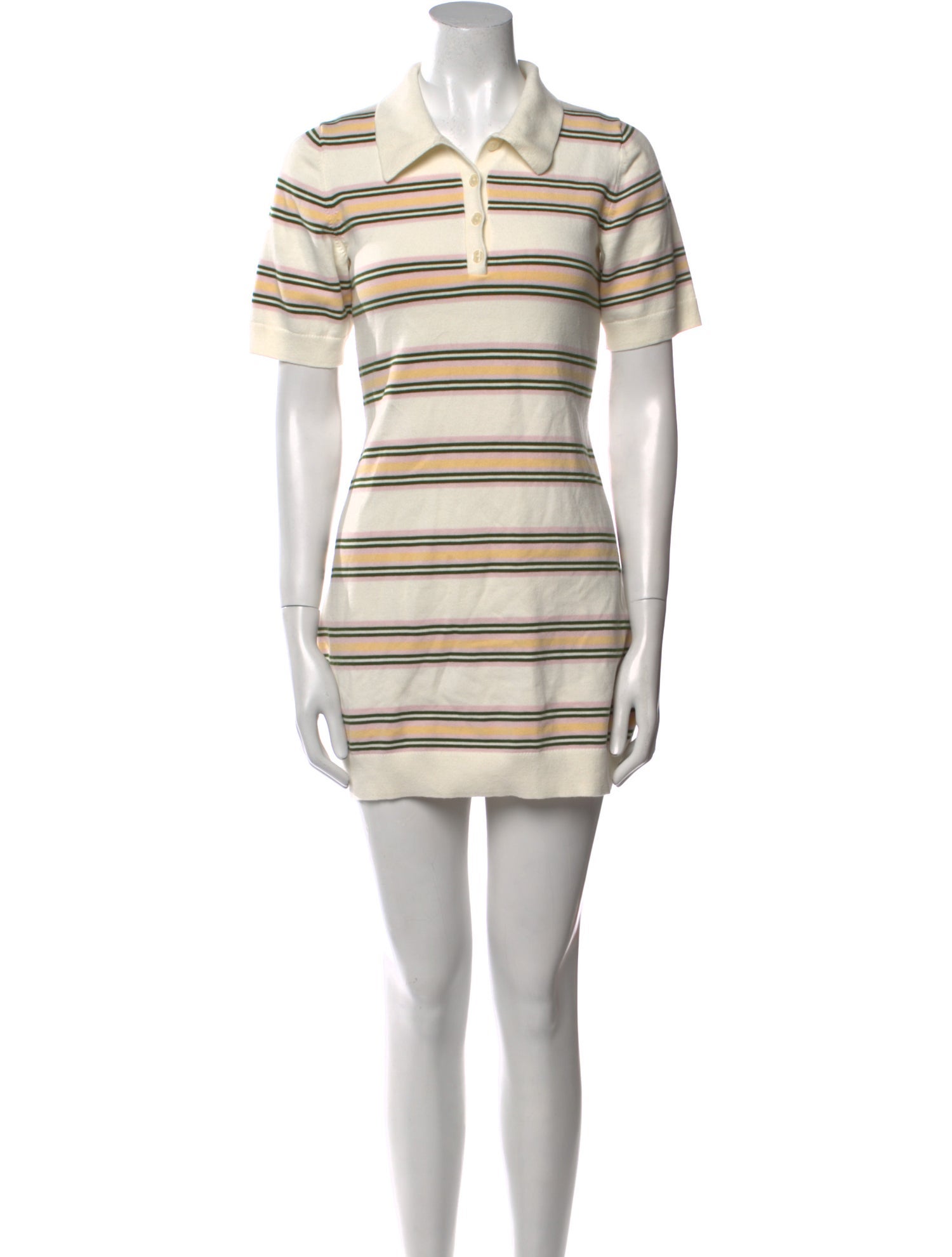 Reformation Striped Mini Dress