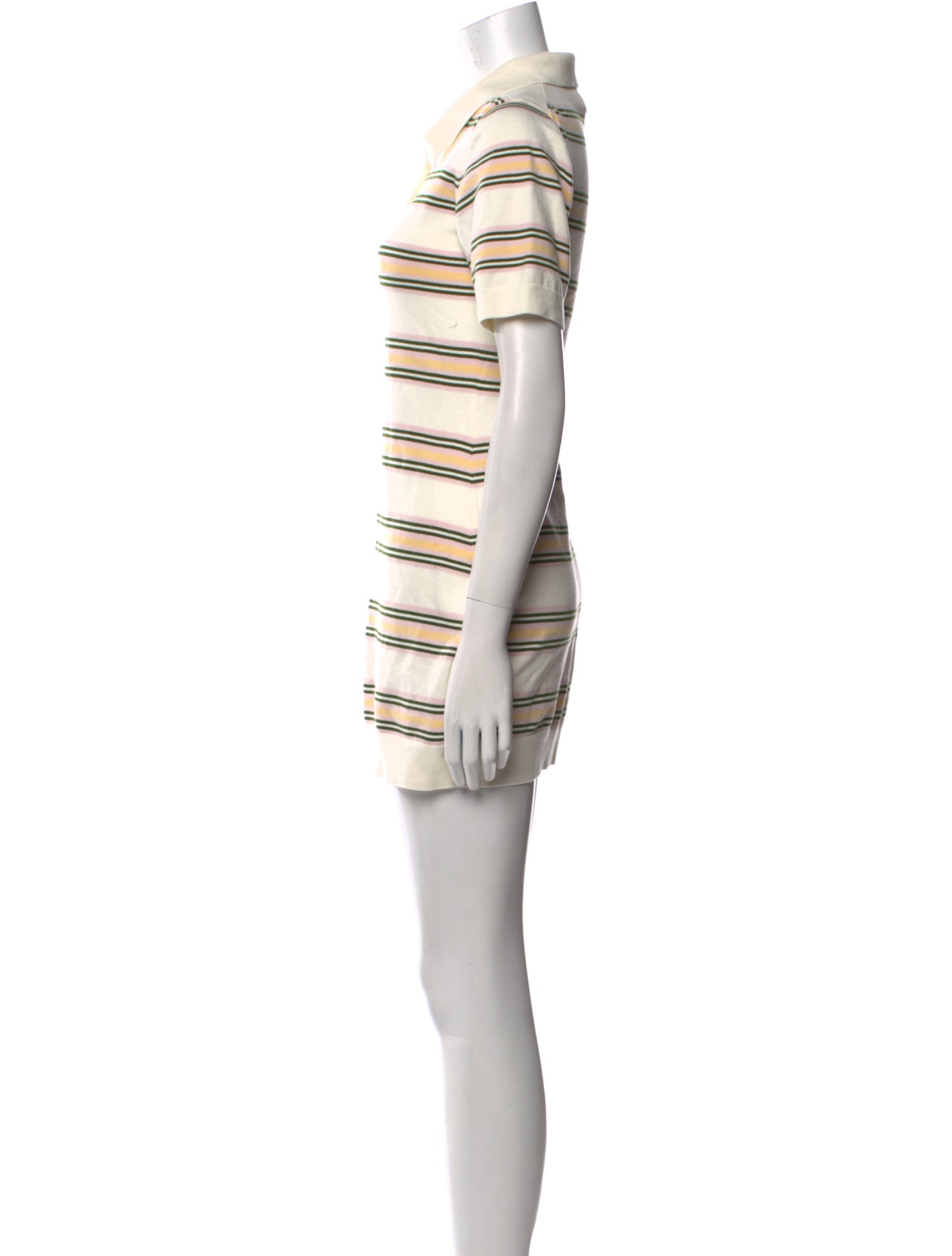 Reformation Striped Mini Dress