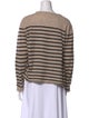 Reformation Cashmere Striped Sweater