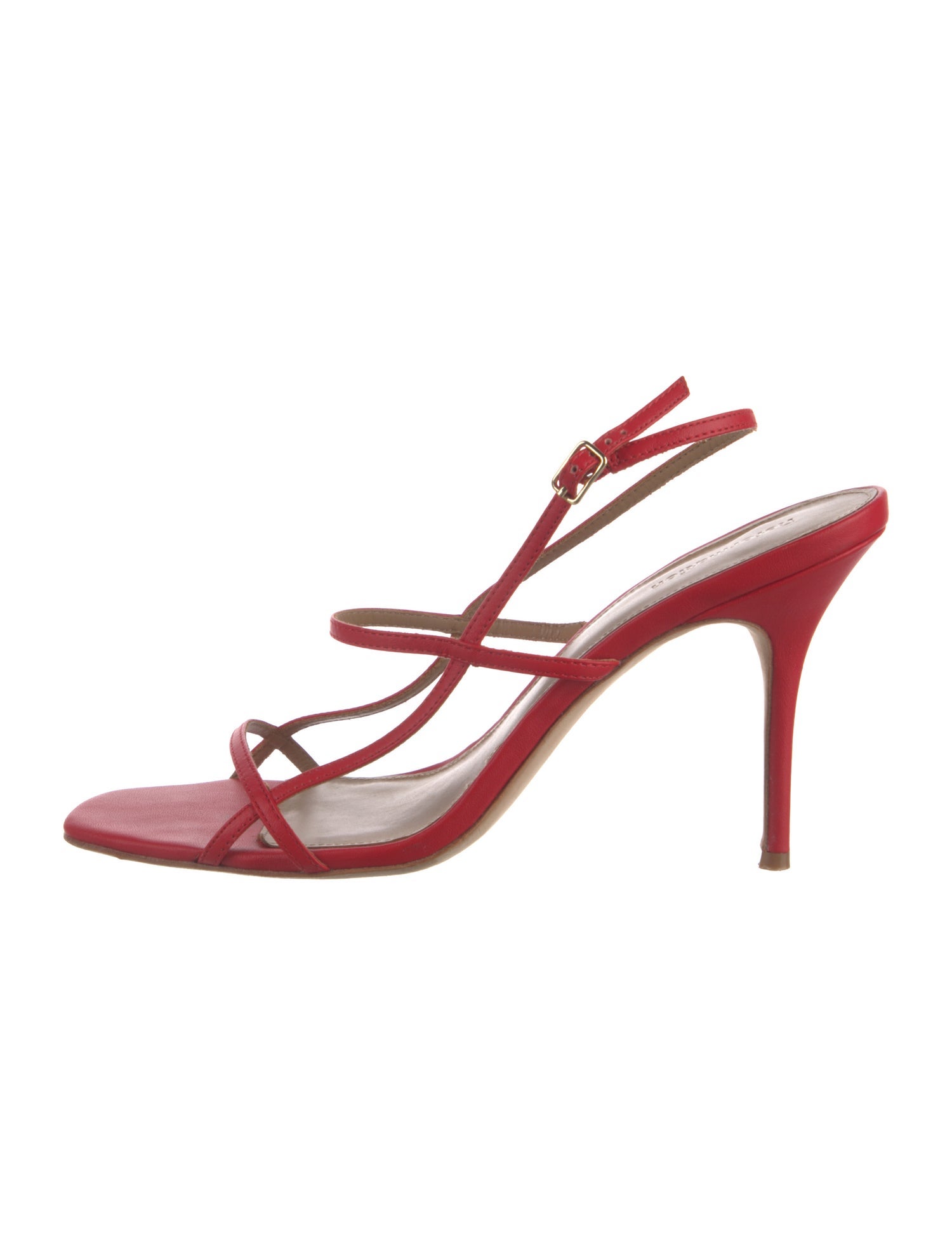 Reformation Leather Slingback Sandals