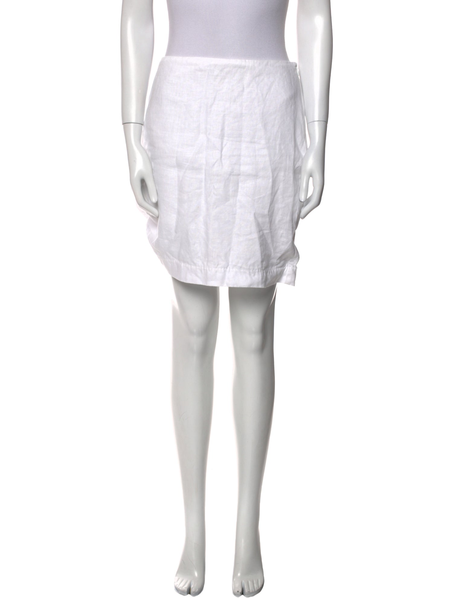 Reformation Linen Mini Skirt